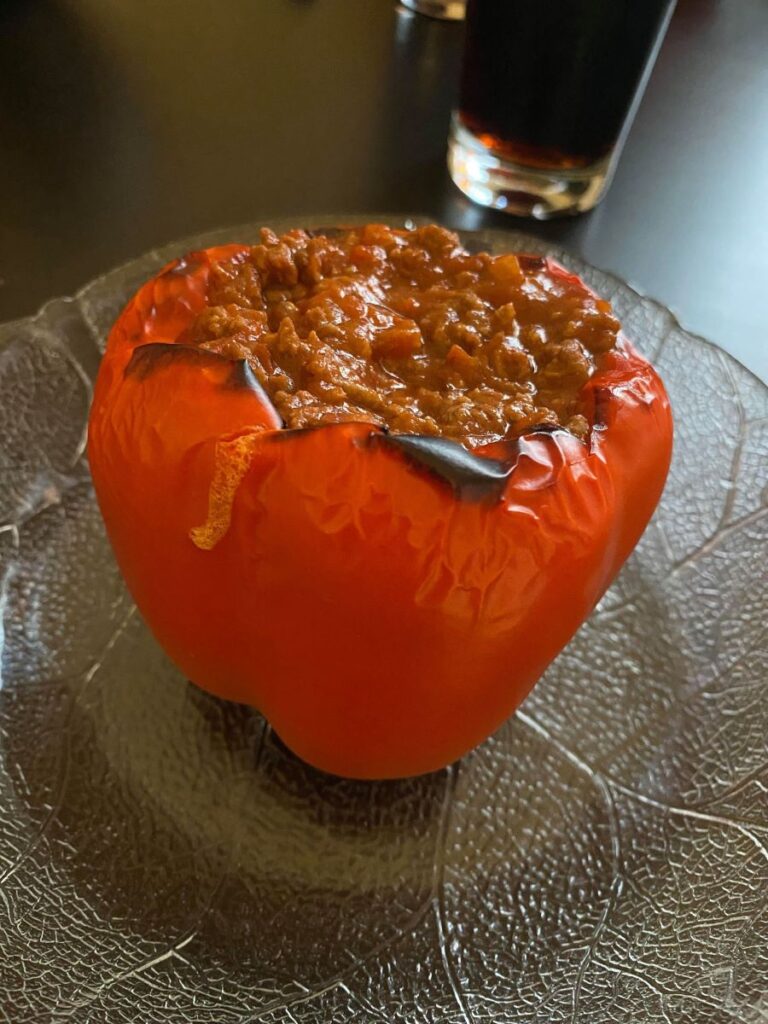 Färdig fylld paprika