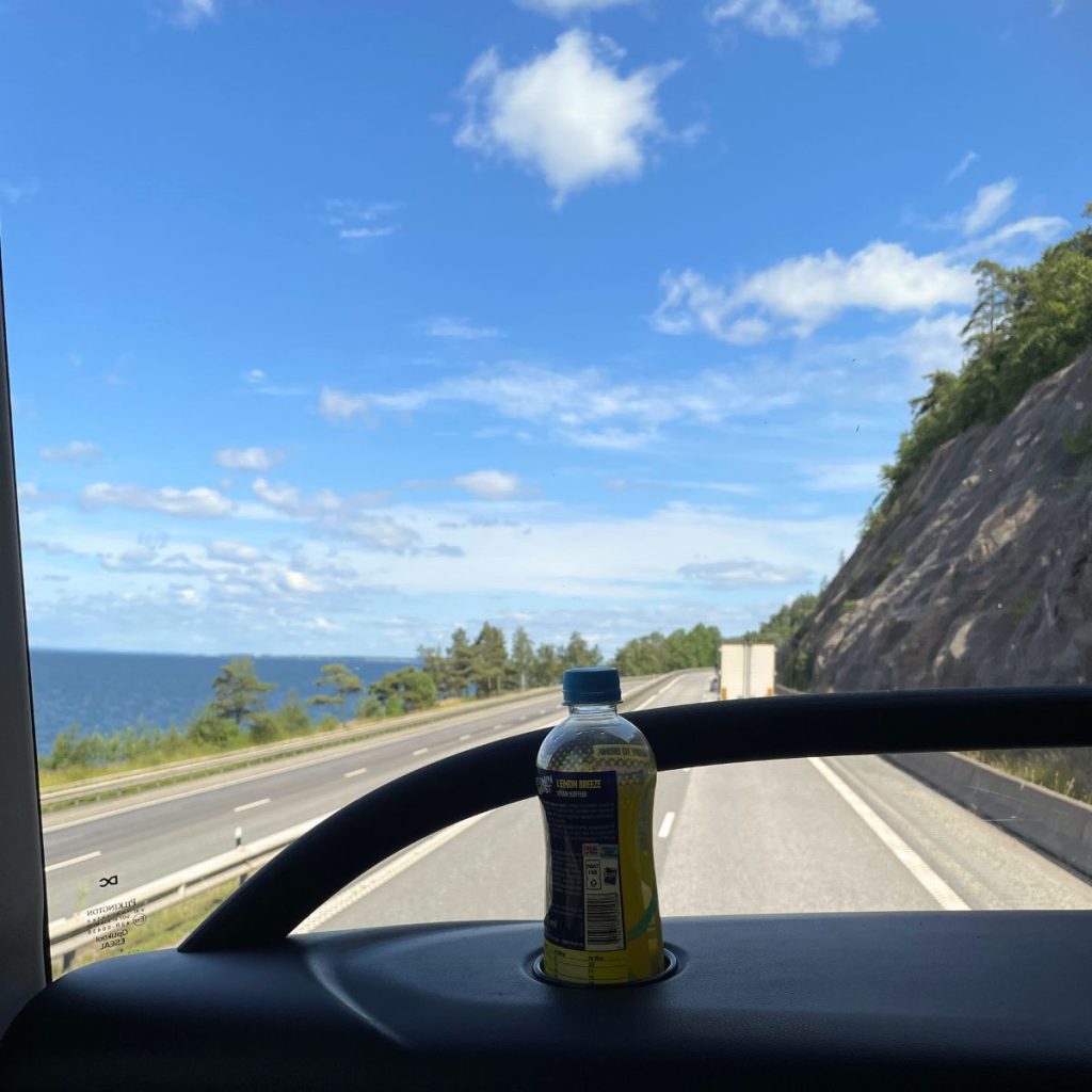 Vägen norrut från Jönköping